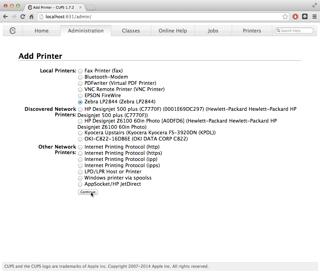 Up RAW for macOS / OS X PrintNode